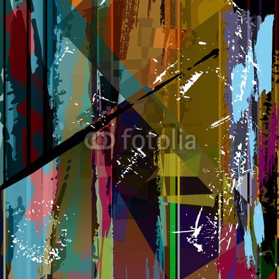 Kirsten Hinte, abstract background, with strokes, splashes and geometric lines (backgrounds, abstrakt, kunst, kunstvoll, artwork, gebürstet, canvas, farbe, sätze, kreativ, dekorativ, entwerfen, different, elemente, rahmen, graffiti, grafik, grunge, farbton, abbildung, abbild, linie, gemischt, modern, öl, orange, malen, malere)