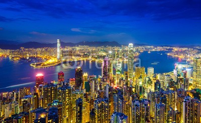 lkunl, Hong Kong skyline at night, China (hong kong, hafen, gebäude, victoria, pike, architektur, panorama, business, china, asien, chinese, stadt, stadtlandschaft, bunt, morgengrauen, stadtteil, downtown, abenddämmerung, finanz-, glas, hafen, hong, kong, orientierungspunkt, landschaft, lich)