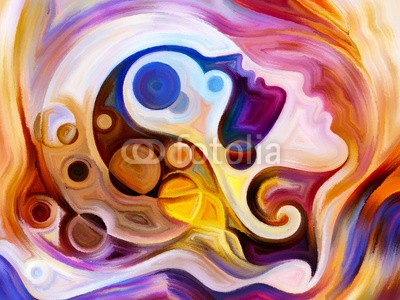 agsandrew, Beyond Inner Paint (lebendig, symbol, modern art, effekt, reason, seele, saturiert, individuell, bunt, profile, sätze, frau, vorstellung, spirit, spiritual, geist, artwork, bilder, kulisse, intellekt, bewusstsein, tapete, bewusstsein, kopf, traum, erkenntnis, silhouette, eg)