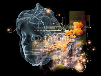 agsandrew, Future of Intellect (verständigung, auge, seele, detailliert, existenz, traum, bewusstsein, konzept, psychologie, gesicht, mädchen, kunst, allegorie, elegant, sätze, seltsam, kopf, abstrakt, ideen, individuell, nase, vorstellung, konzentration, gedanken, psyche, bilde)