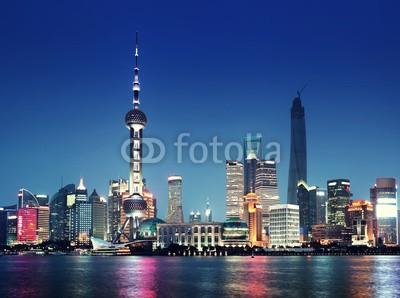 Iakov Kalinin, Shanghai at night, China (stadtlandschaft, china, wasser, szene, urbano, architektur, stadt, skyline, rivers, turm, shanghai, business, nacht, orientierungspunkt, asien, modern, gebäude, anblick, chinese, skyscraper, waterfront, licht, reisen, downtown, tourismus, attraktion, bür)