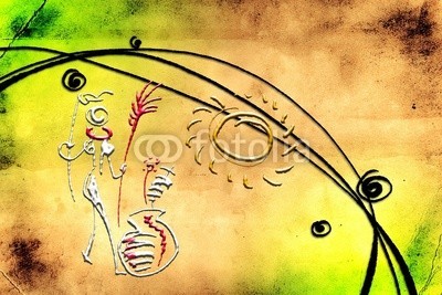 maxtor777, Africa retro vintage style (afrika, afrikanisch, kultur, dekorativ, ethnisch, exotisch, leute, traditionell, reisen, wildlife, kunst, schwarz, dekoration, zeichnung, flora, rahmen, hütte, abbildung, landschaft, life, einheimisches, natürlich, natur, platz, savanne, stil, tourismu)