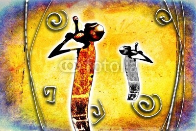 maxtor777, Africa retro vintage style (afrika, afrikanisch, kultur, dekorativ, ethnisch, exotisch, leute, traditionell, reisen, wildlife, kunst, schwarz, dekoration, zeichnung, flora, rahmen, hütte, abbildung, landschaft, life, einheimisches, natürlich, natur, platz, savanne, stil, tourismu)