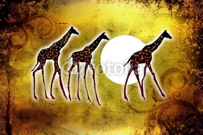 maxtor777, Africa retro vintage style (afrika, afrikanisch, kultur, dekorativ, ethnisch, exotisch, leute, traditionell, reisen, wildlife, kunst, schwarz, dekoration, zeichnung, flora, rahmen, hütte, abbildung, landschaft, life, einheimisches, natürlich, natur, platz, savanne, stil, tourismu)