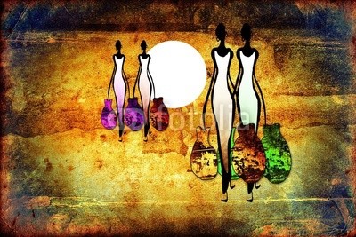 maxtor777, Africa retro vintage style (afrika, afrikanisch, kultur, dekorativ, ethnisch, exotisch, leute, traditionell, reisen, wildlife, kunst, schwarz, dekoration, zeichnung, flora, rahmen, hütte, abbildung, landschaft, life, einheimisches, natürlich, natur, platz, savanne, stil, tourismu)