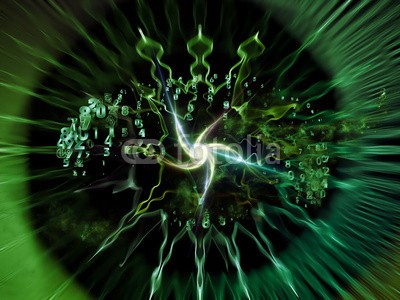 agsandrew, Paradigm of Network (connection, maths, zahl, fraktal, special effects, repräsentation, erkenntnis, licht, wissenschaft, drehen, kode, konzept, auskunft, telekom, spiralförmig, übertragener ausdruck, entwerfen, effekt, abbildung, berechnungen, muster, strahlen, nummer)