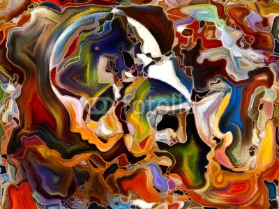 agsandrew, Perspectives of Inner Paint (verständigung, entwerfen, grafik, artwork, expressionismus, abbildung, ideen, existenz, vorstellung, allegorie, abstrakte kunst, saturiert, ego, gesicht, backgrounds, malerei, geist, lebendig, bunt, mann, kreativ, identität, tapete, surreal, intellek)