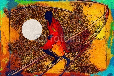 maxtor777, Africa retro vintage style (afrika, afrikanisch, kultur, dekorativ, ethnisch, exotisch, leute, traditionell, reisen, wildlife, kunst, schwarz, dekoration, zeichnung, flora, rahmen, hütte, abbildung, landschaft, life, einheimisches, natürlich, natur, platz, savanne, stil, tourismu)