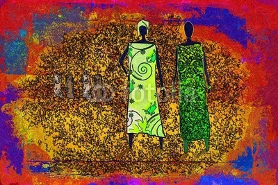 maxtor777, Africa retro vintage style (afrika, afrikanisch, kultur, dekorativ, ethnisch, exotisch, leute, traditionell, reisen, wildlife, kunst, schwarz, dekoration, zeichnung, flora, rahmen, hütte, abbildung, landschaft, life, einheimisches, natürlich, natur, platz, savanne, stil, tourismu)