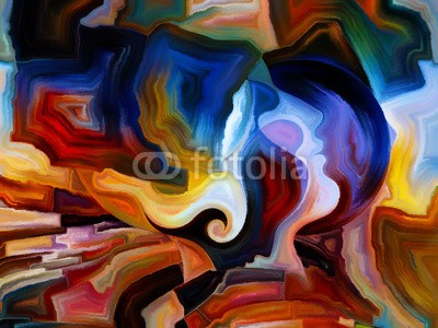 agsandrew, Paths of Inner Paint (gedanken, reason, seele, zeichnung, kopf, bilder, ego, kunst, lebendig, bunt, erkenntnis, abbildung, seelisch, gesicht, halluzinogen, geist, menschlich, abstrakt, profile, elemente, spirit, malerei, entwerfen, saturiert, traum, artwork, effekt, illusio)