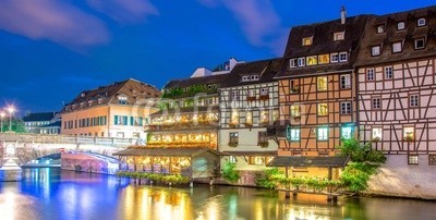 Alexi TAUZIN, Strasbourg, Alsace, France (strassburg, elsass, frankreich, schäferhund, département bas-rhin, stadt, haus, wasser, bank, europa, typisch, architektur, wohlstand, kanal, picturesque, sonnenuntergänge, abenddämmerung, abend, besinnung, nacht, himmel, haus, landschaft, sightseein)