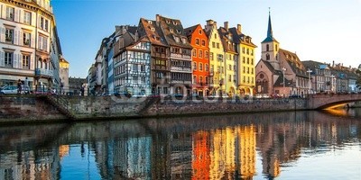 Alexi TAUZIN, Strasbourg, Alsace, France (strassburg, elsass, frankreich, schäferhund, département bas-rhin, stadt, haus, wasser, bank, europa, typisch, architektur, wohlstand, kanal, picturesque, sonnenuntergänge, abenddämmerung, abend, besinnung, nacht, himmel, haus, landschaft, sightseein)