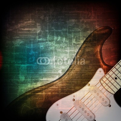 lembit, abstract grunge background with electric guitar (musik, gitarre, electric, retro, e-gitarre, vektor, musikalisch, posaune, klingen, jazz, wind, weiß, backgrounds, niemand, single, objekt, gold, abbildung, blues, saxophon, saxophon, saxophonist, glänzend, sopran, entwerfen, konzert, eleganze, stil, pfa)