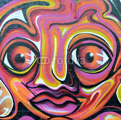 celeste clochard, graffiti (bildlich, kreativ, abstrakt, kunst, bunt, farbe, ausdruck, graffiti, wand, malen, male)