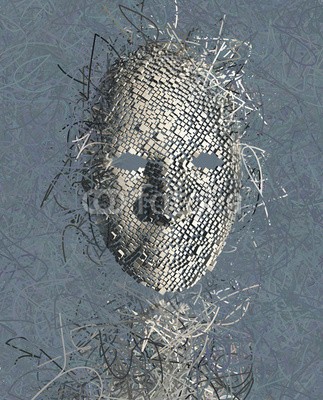 rolffimages, Surreal Mask ABstract with Many Wires (abstrakt, surreal, gesicht, entwerfen, linie, abbildung, hintergrund, kunst, grafik, menschlich, artwork, kopf, weiß, malerei, fantasy, textur, kreativ, surrealismus, realistisch, seltsam, mann, kunstvoll, schwarz, merkwürdig, vorstellung, sätze, lini)