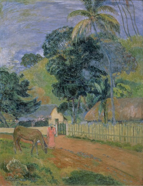 Paul Gauguin, Landscape, 1899 (oil on canvas)