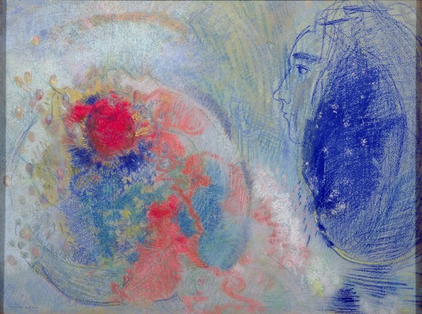 Odilon Redon, Night and Day, 1908-11 (pastel on paper)