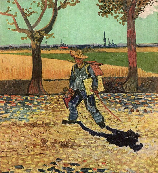 Vincent van Gogh, Man with Backpack, 1888 (oil on canvas)