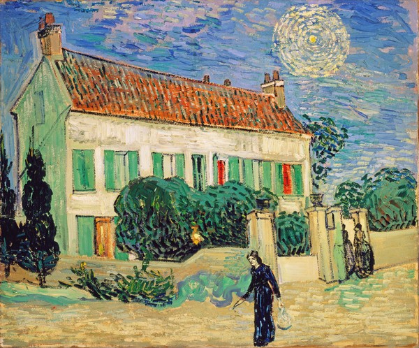 Vincent van Gogh, White House at Night, 1890 (oil on canvas)