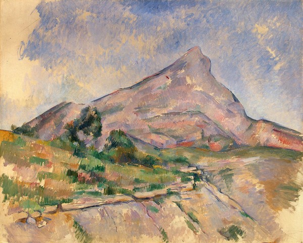 Paul Cézanne, Mont Sainte-Victoire, 1897-98 (oil on canvas)