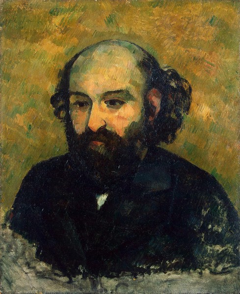 Paul Cézanne, Self Portrait, 1880-81 (oil on canvas)