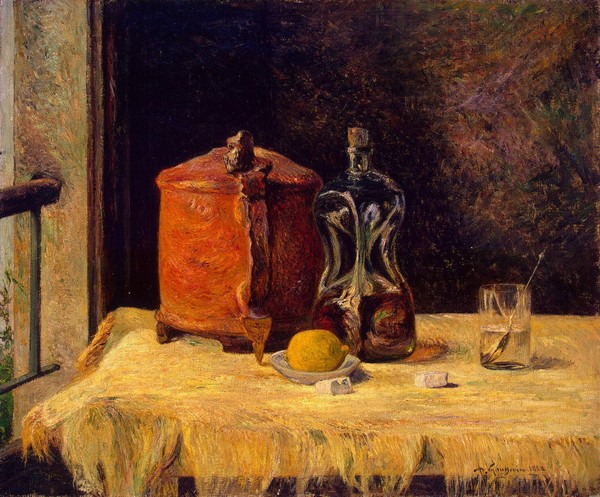 Paul Gauguin, At the Window, 1882 (oil on canvas)