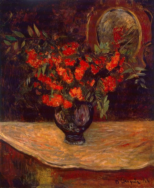 Paul Gauguin, Bouquet, 1884 (oil on canvas)