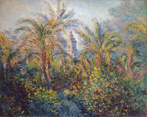 Claude Monet, Garden in Bordighera, Impression of Morning, 1884 (oil on canvas)