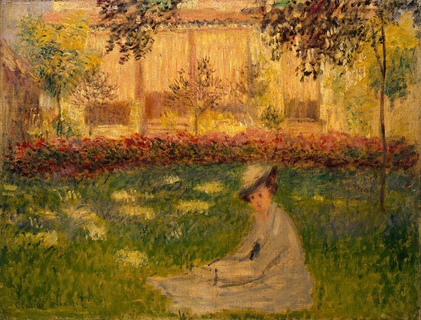 Claude Monet, Woman in a Garden, 1876 (oil on canvas)