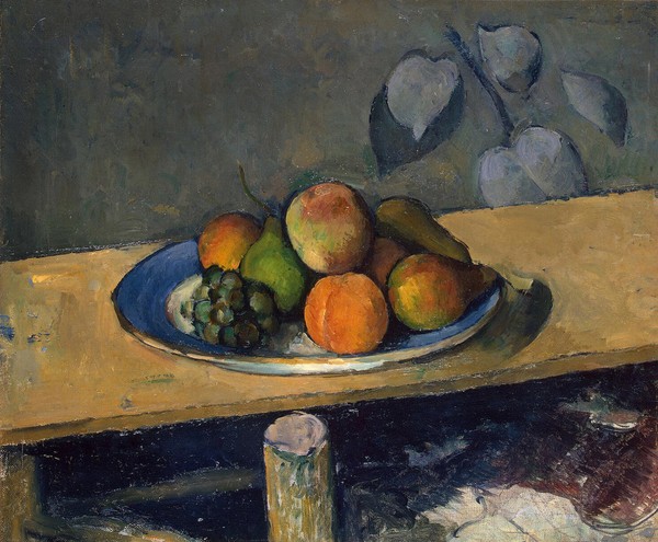 Paul Cézanne, Apples, Pears and Grapes, c.1879 (oil on canvas)