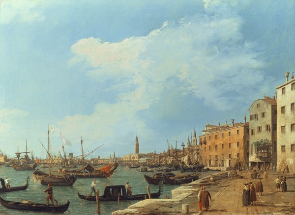 Canaletto, The Riva Degli Schiavoni, 1724-30