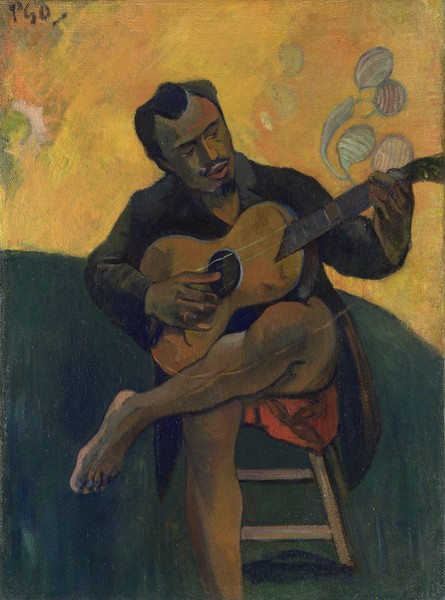 Paul Gauguin, The Guitarist, 1894 (oil on canvas)