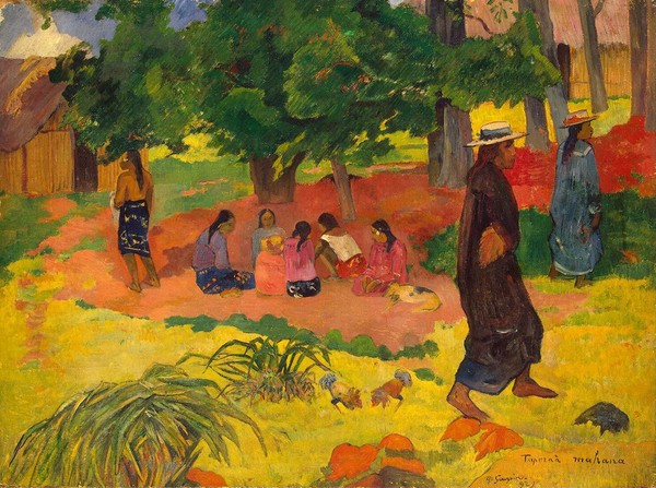 Paul Gauguin, Taperaa Mahana, 1892 (oil on canvas)