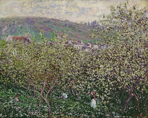 Claude Monet, Fruit Pickers, 1879 (oil on canvas)