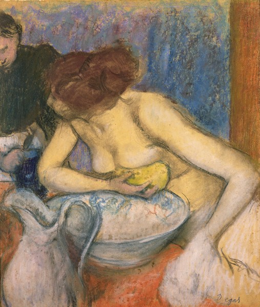 Edgar Degas, The Toilet, 1897 (pastel)