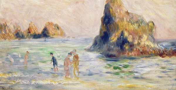 Pierre-Auguste Renoir, Moulin Huet Bay, Guernsey, c.1883 (oil on canvas)