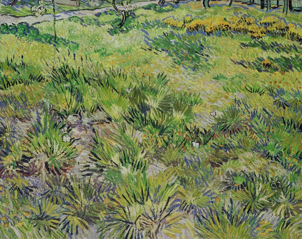 Vincent van Gogh, Long Grass with Butterflies, 1890 (oil on canvas)