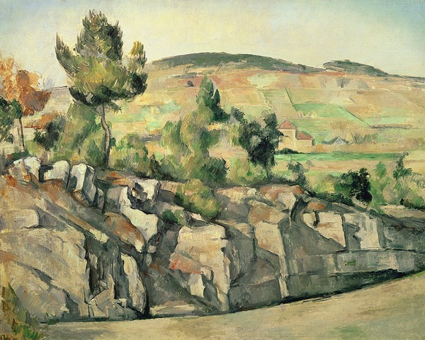 Paul Cézanne, Hillside in Provence, c.1886-90 (oil on canvas)
