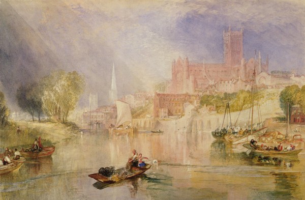 Joseph Mallord William Turner, Worcester, c.1833 (watercolour)