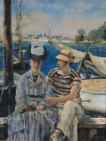 Edouard Manet, Argenteuil, 1874 (oil on canvas)