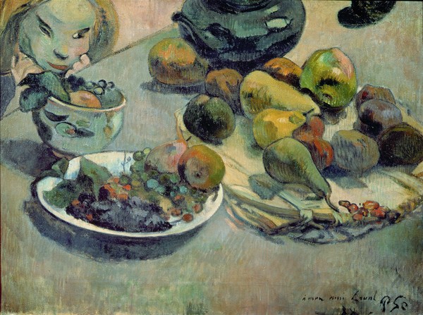 Paul Gauguin, Still Life with Fruit, 1888 (oil on canvas)