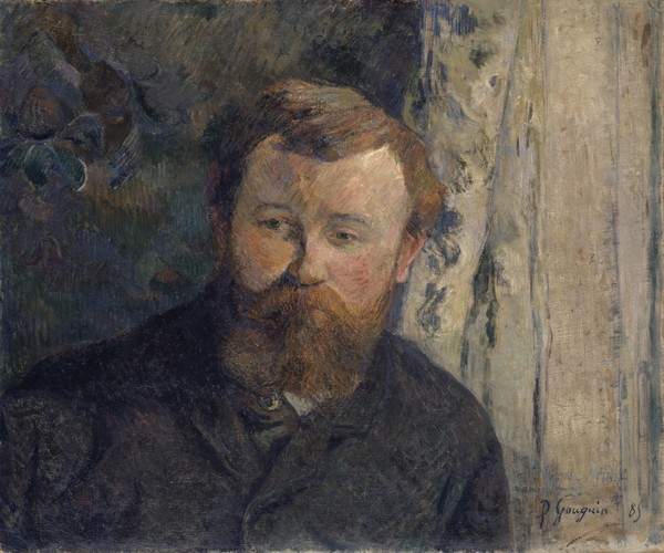 Paul Gauguin, Portrait of Achille Granchi Taylor, 1885 (oil on canvas)