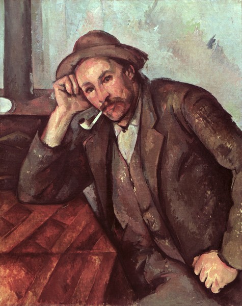 Paul Cézanne, The Smoker, 1891-92 (oil on canvas)