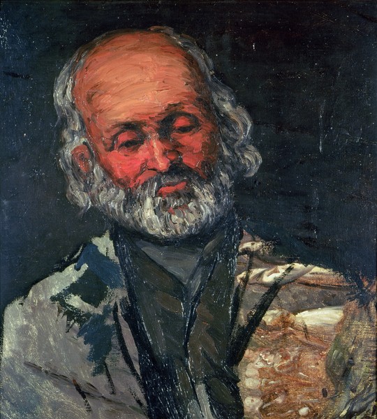 Paul Cézanne, Head of an Old Man, c.1866 (oil on canvas)