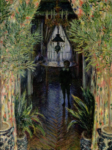 Claude Monet, Corner of a Flat at Argenteuil, 1875 (oil on canvas)