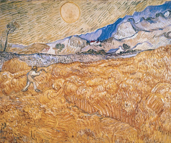 Vincent van Gogh, The Harvester (oil on canvas)