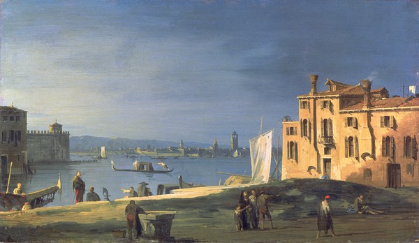 Canaletto, View of Venice (oil on canvas)