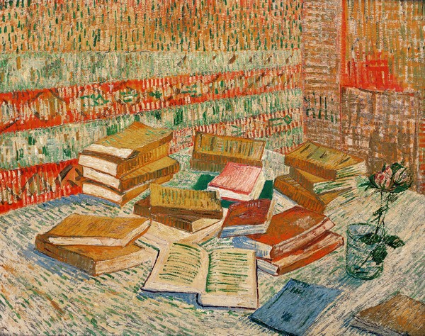 Vincent van Gogh, The Yellow Books, 1887 (oil on canvas)
