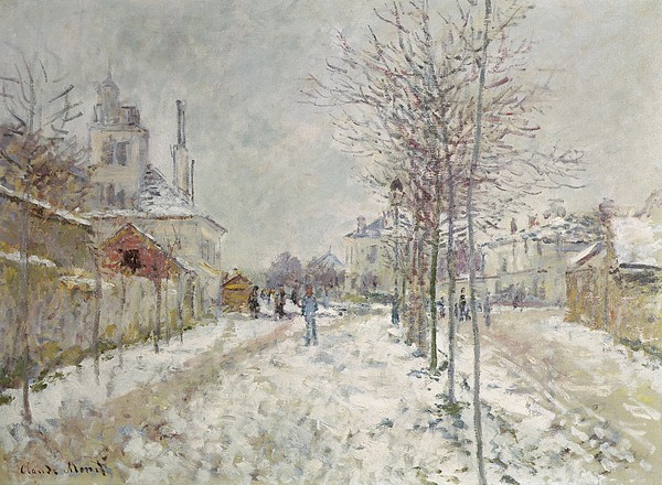 Claude Monet, Snow Effect (oil on canvas)