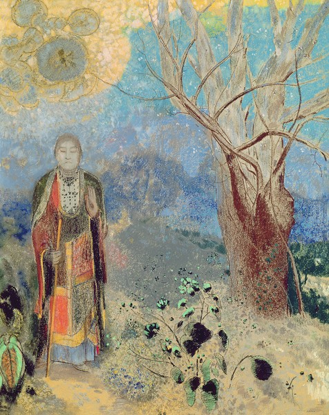Odilon Redon, The Buddha, c.1905 (pastel on paper)
